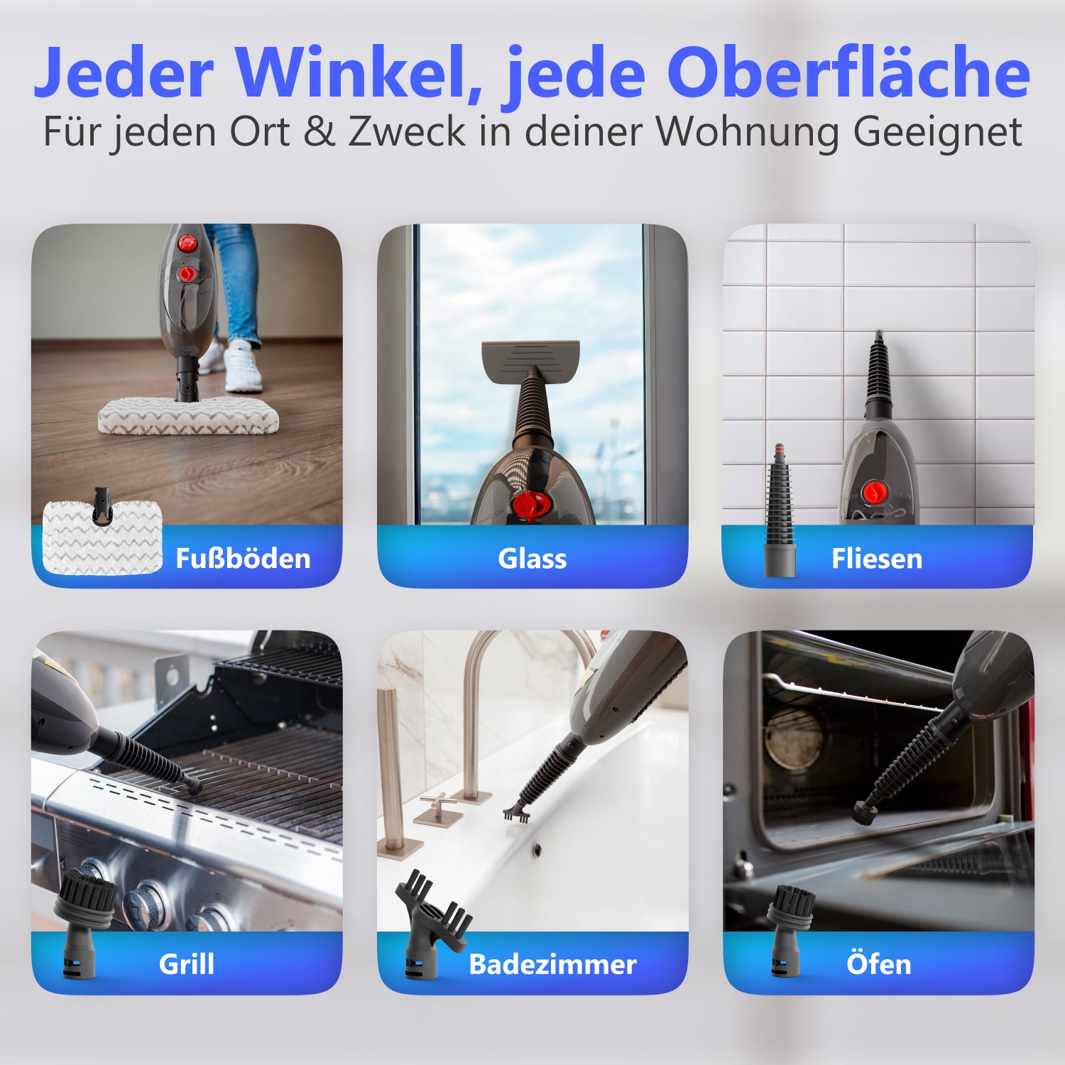 RYER Steam Cleaner Max