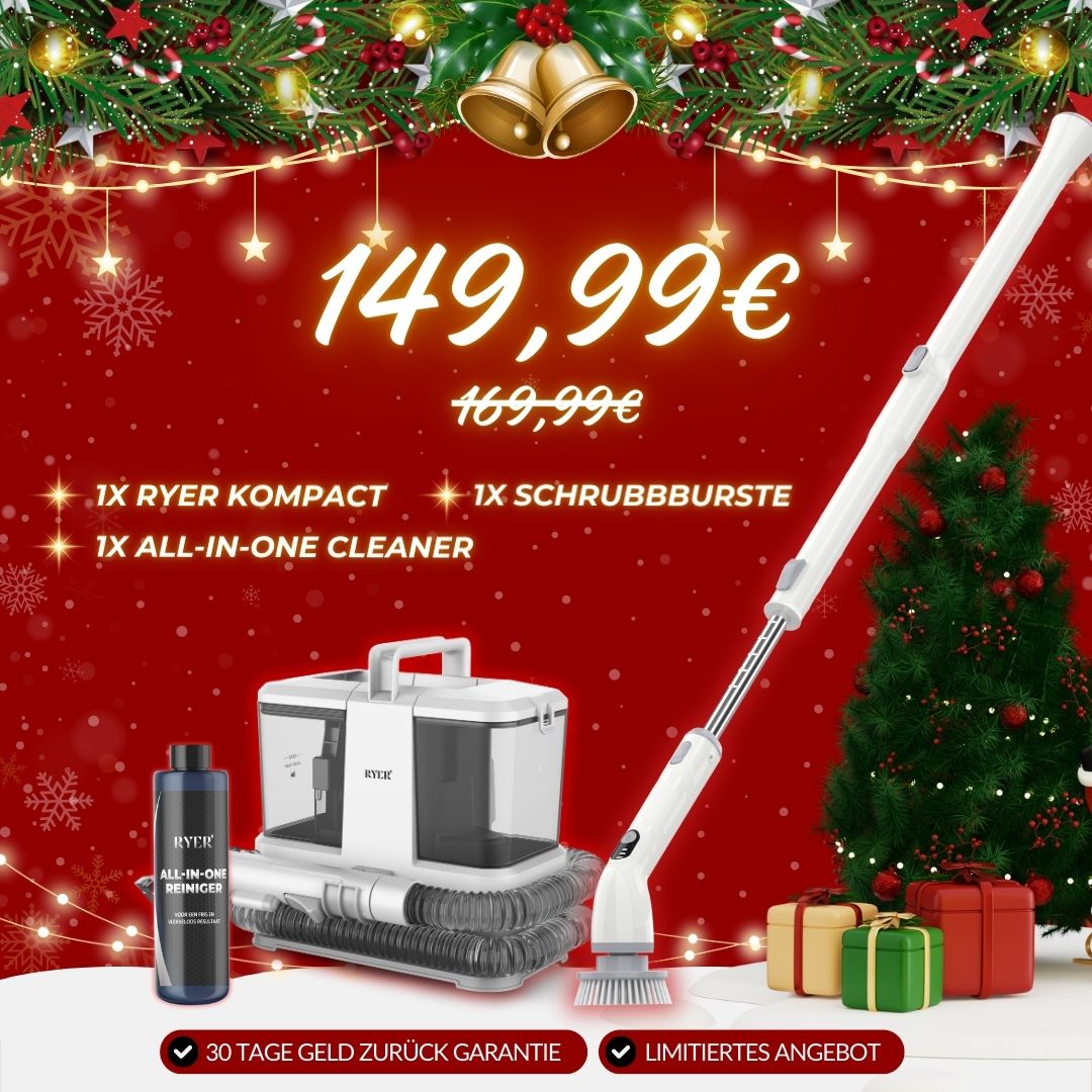 RYER Kompact + Elektrische Schrubbbürste im Bündel