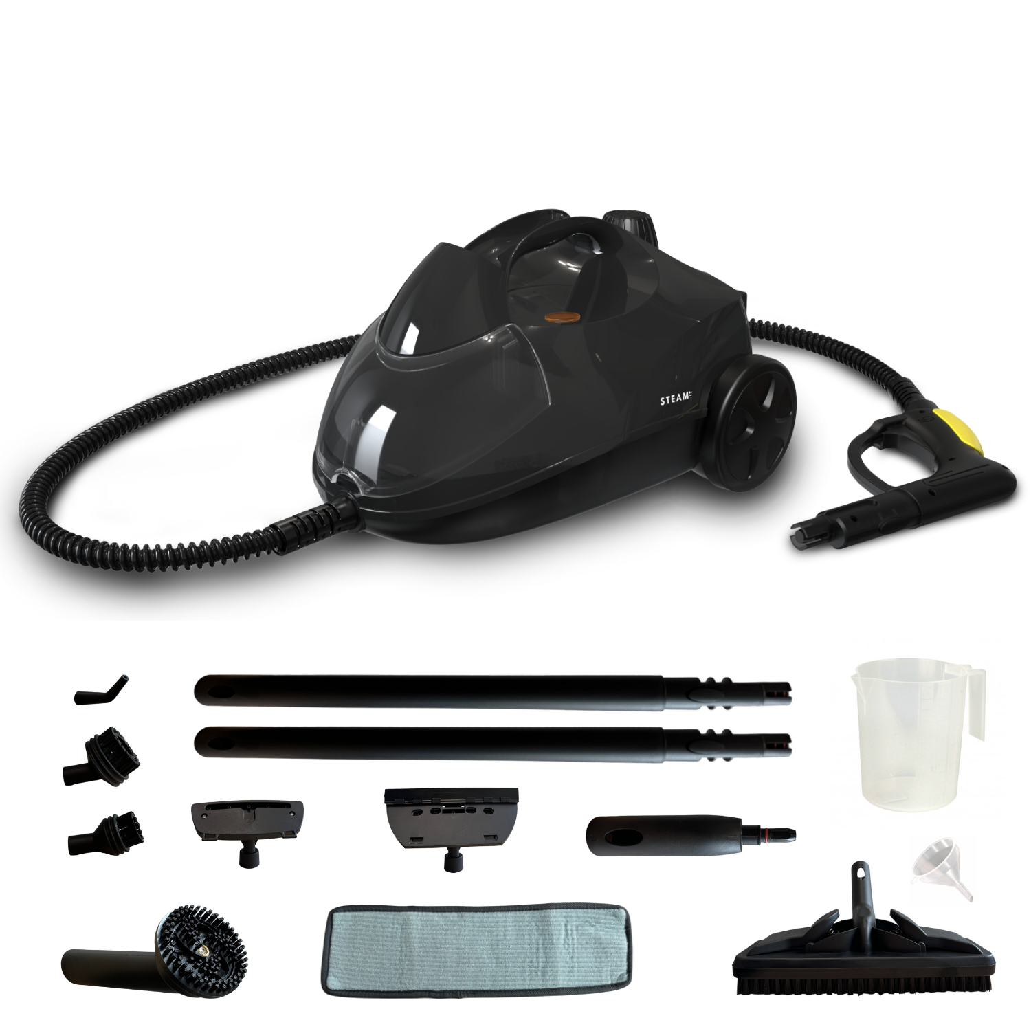 RYER STEAM-IT PRO – Dampfreiniger mit 4,0 bar & 14 Zubehörteilen