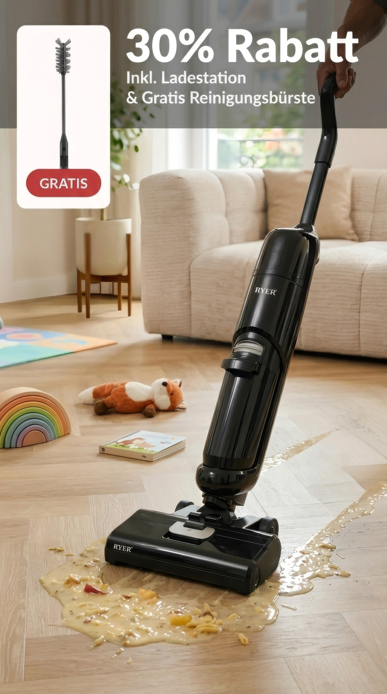 RYER DualForce Bodenreiniger