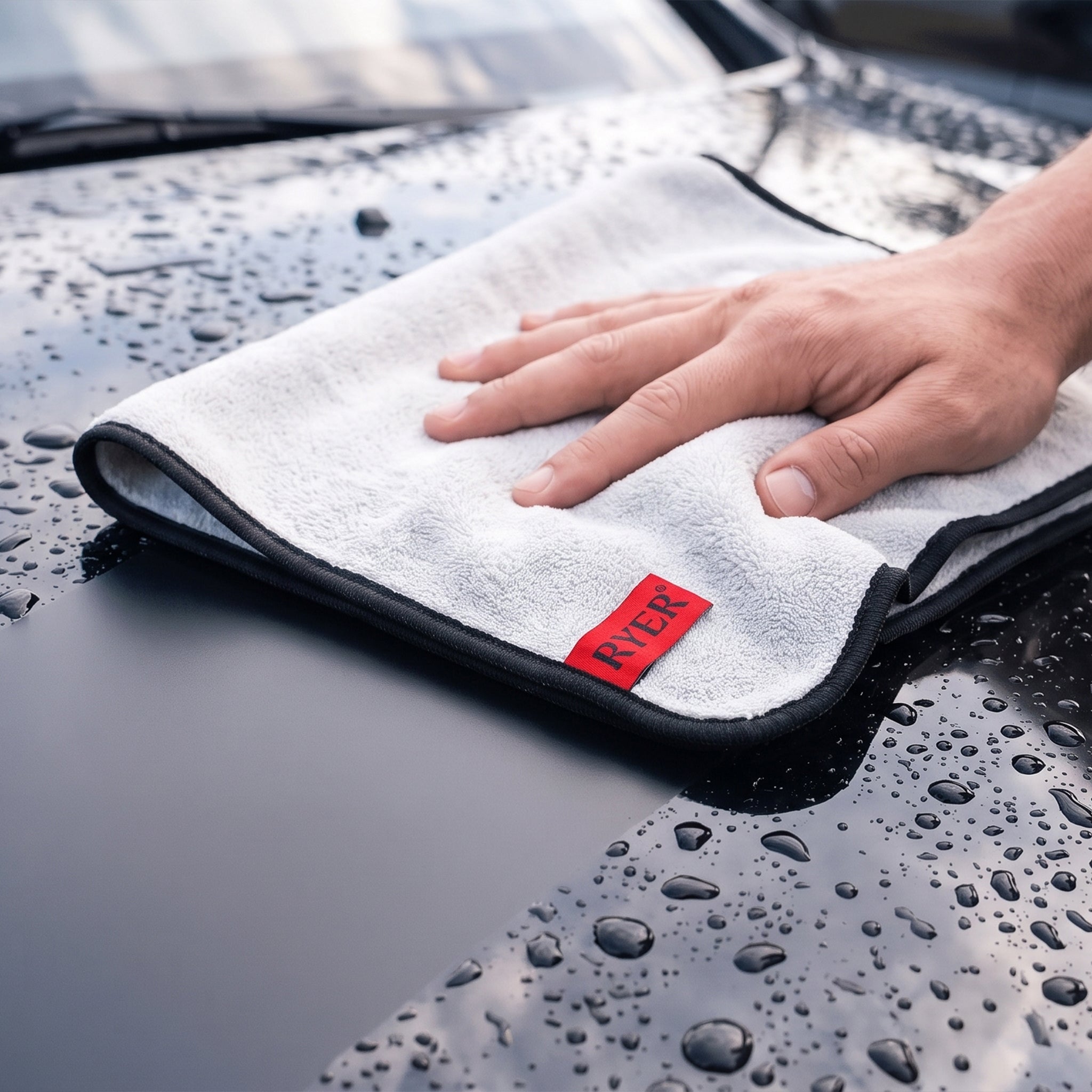 4x RYER Mikrofasertücher – Extra saugstark für Haushalt & Auto