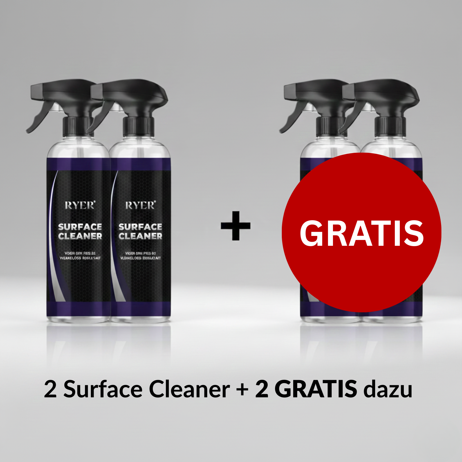 2x RYER Surface Cleaner (+2 Gratis Cleaner dazu)