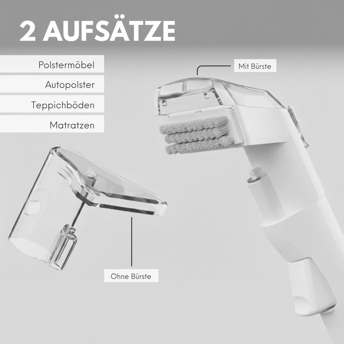RYER Nasssauger Compact – Leichter Polsterreiniger für Auto, Sofa & Teppich
