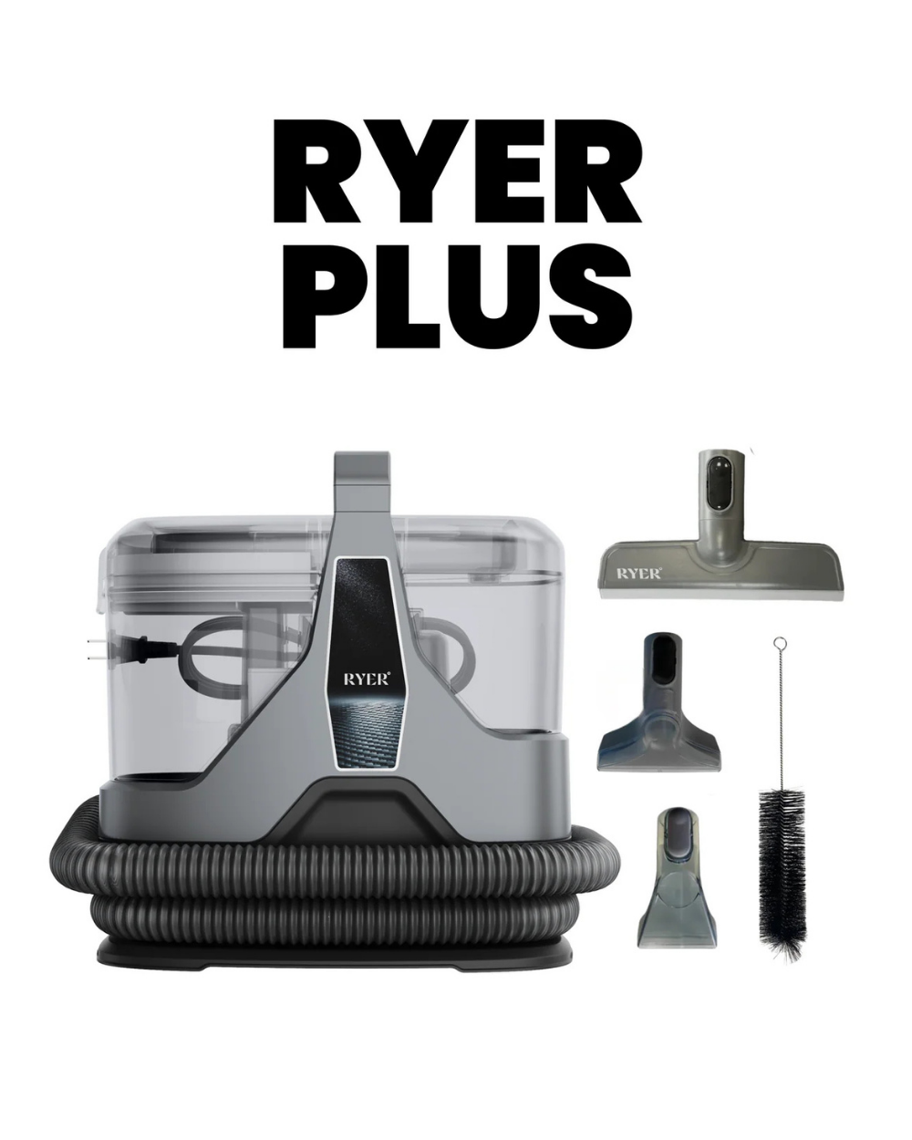 RYER Plus Nasssauger – Polsterreiniger für Teppich, Sofa & Auto