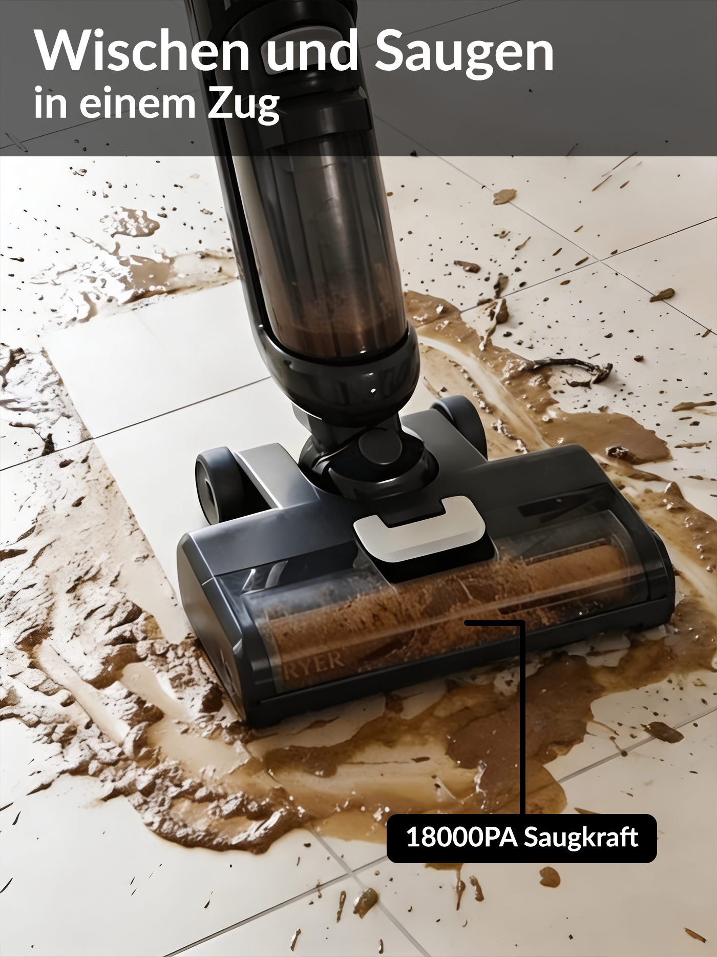 RYER DualForce Bodenreiniger