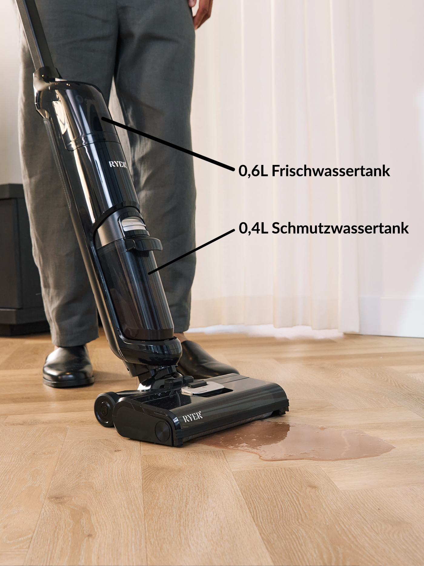 RYER DualForce Bodenreiniger