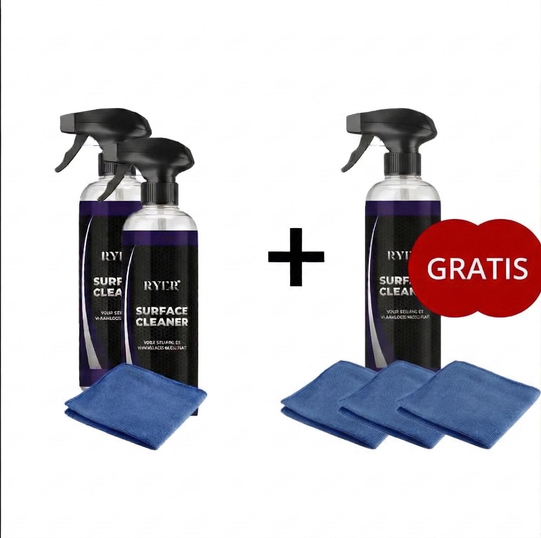Starter Set (Gratis Mikrofaser+Spray)