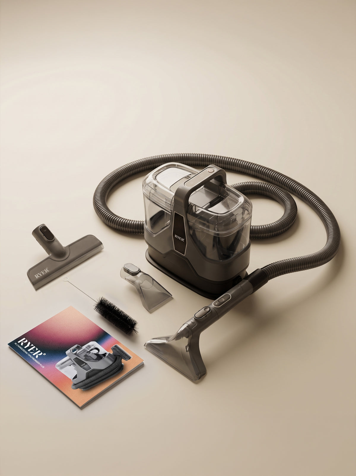 RYER Plus Nasssauger – Polsterreiniger für Teppich, Sofa & Auto