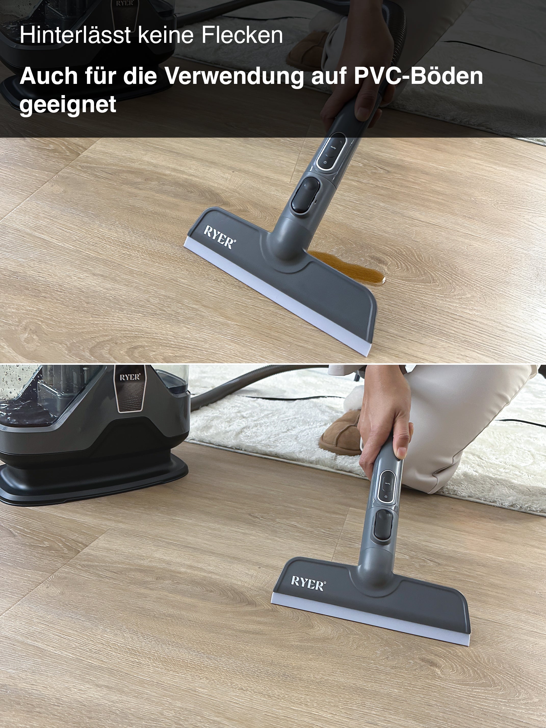 RYER Plus Nasssauger – Polsterreiniger für Teppich, Sofa & Auto